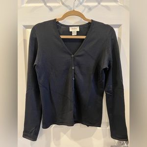 Silk cardigan and tank top set